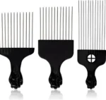 Afro Comb With Metal Bristles