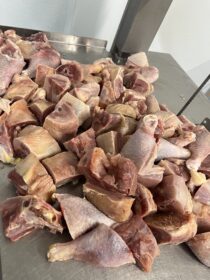 Chicken Legs Back Attached (Hard) - Cut