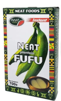 Neat Plantain Fufu